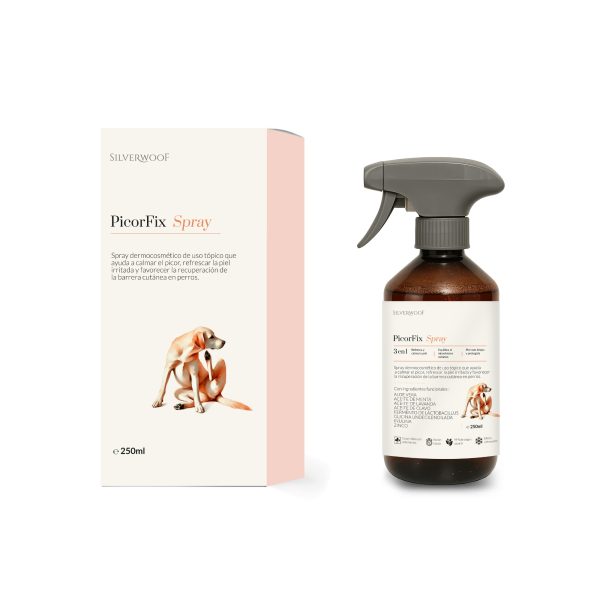 PicorFix Natürliches Juckreizlinderungsspray für Hunde, Orange